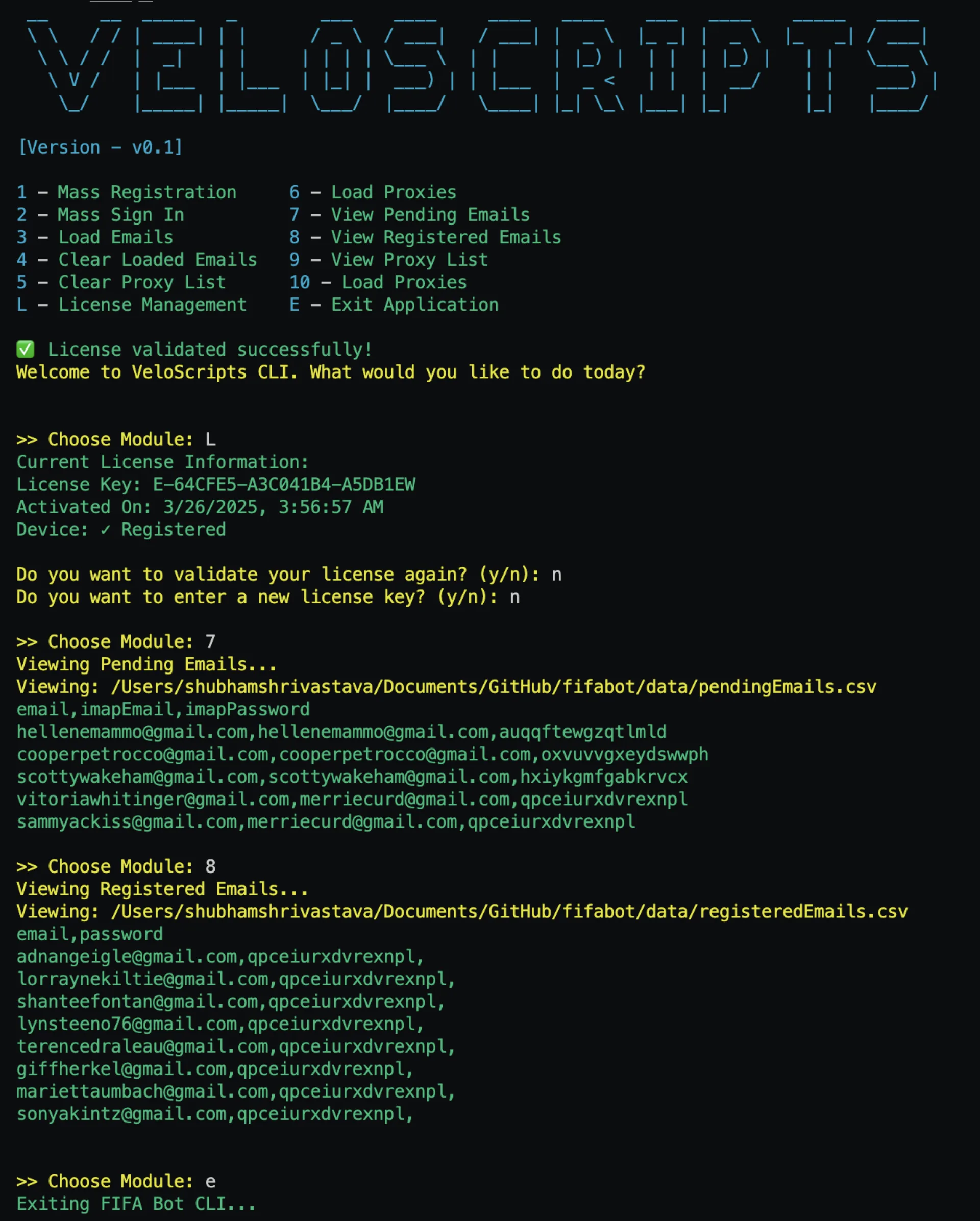 VeloxScripts preview